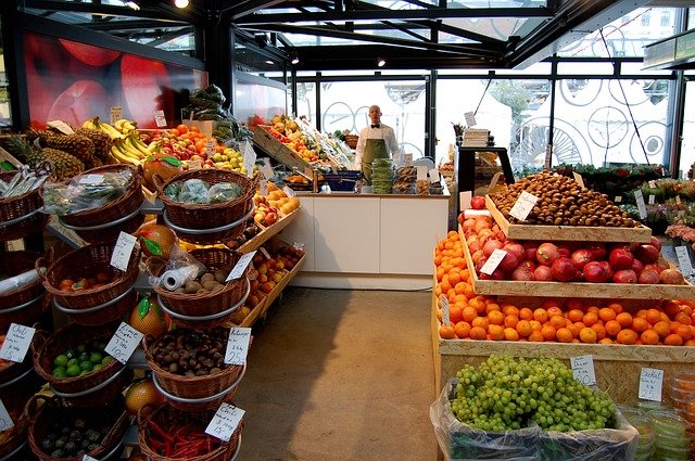 Healthy food market